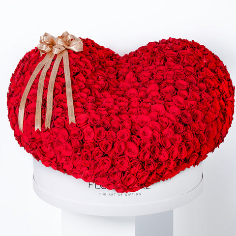 Anniversary 3D Heart  - XXXL Hatbox