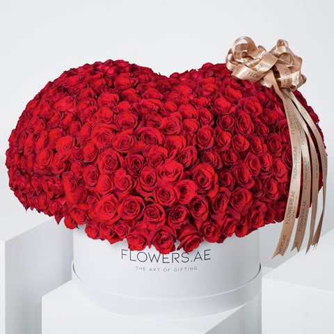 Anniversary 3D Heart - XXL Hatbox