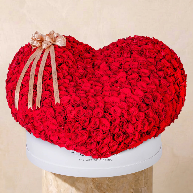 Anniversary 3D Heart  XXXL Hatbox