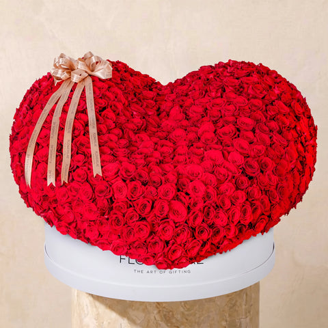 Anniversary 3D Heart  XXXL Hatbox