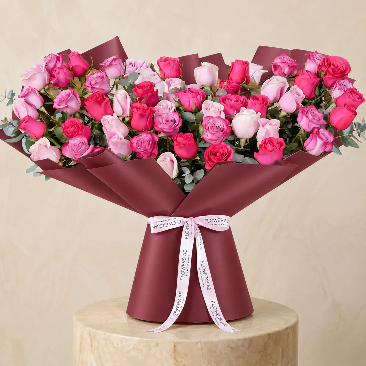50 Blush Roses