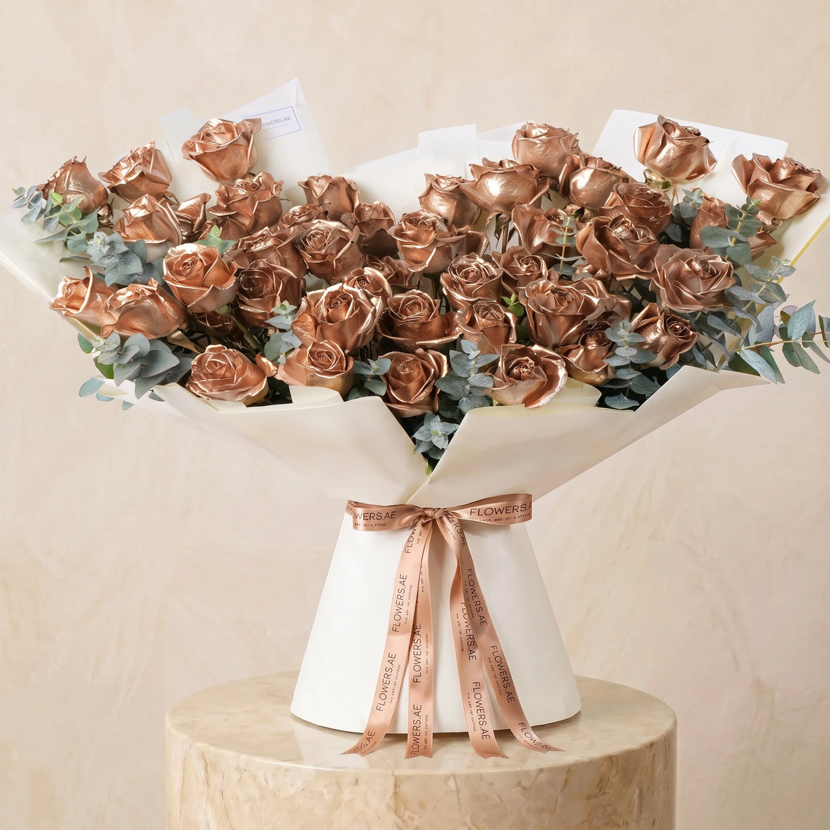 50 Gold Roses