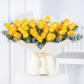 50 Yellow Roses