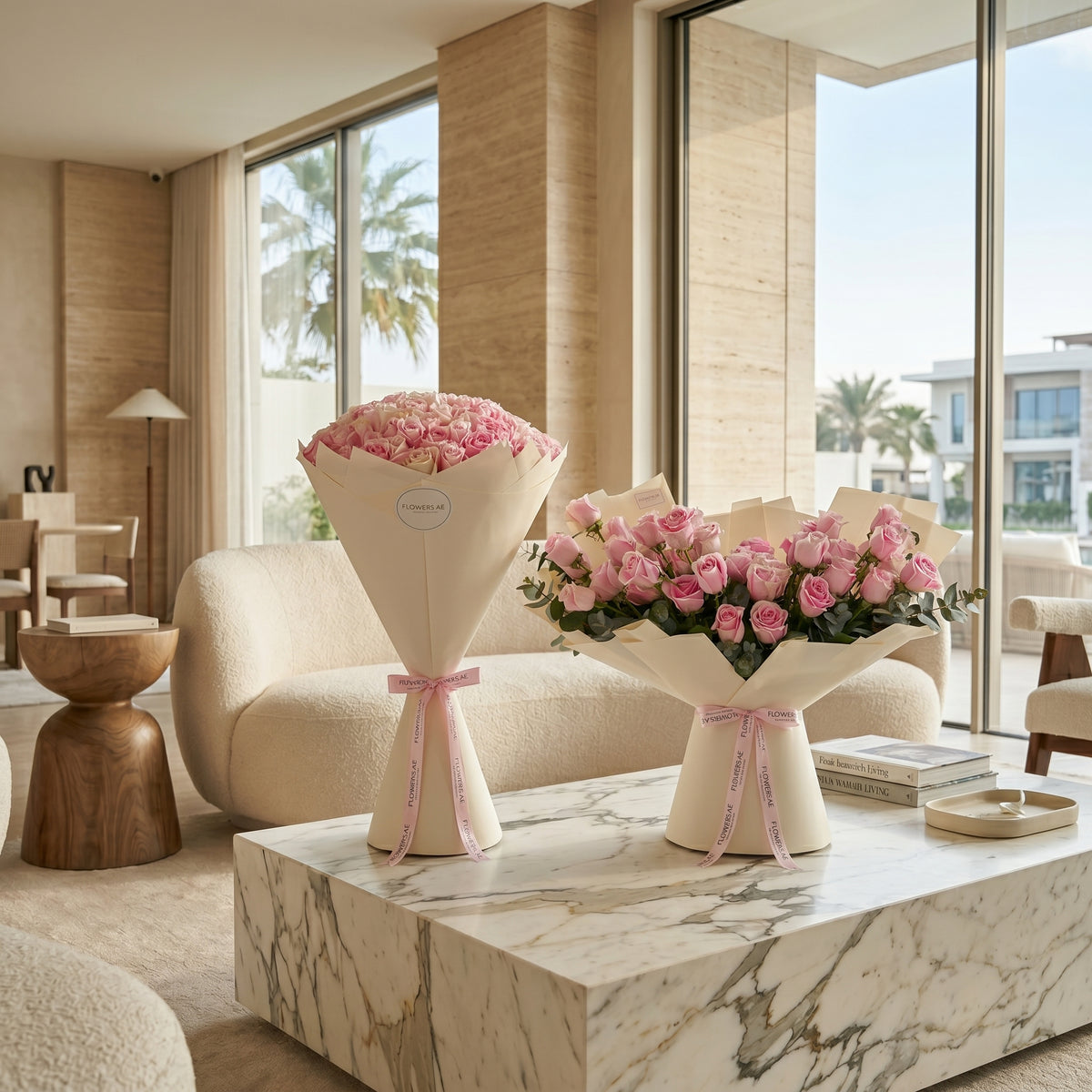 50 Pink Roses