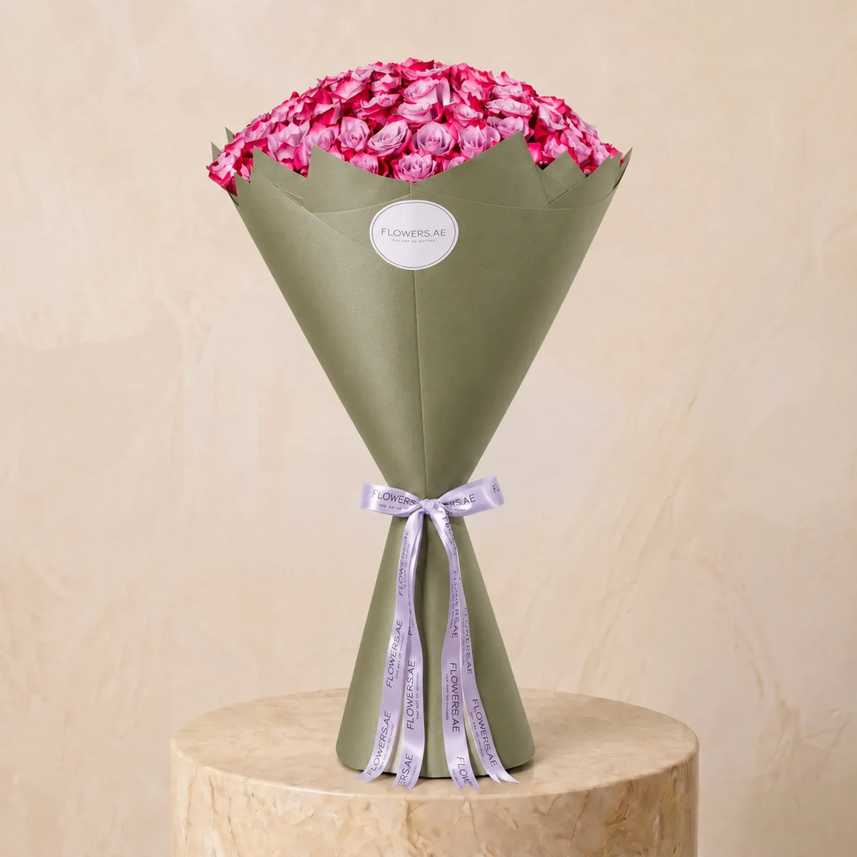 50 Purple Roses