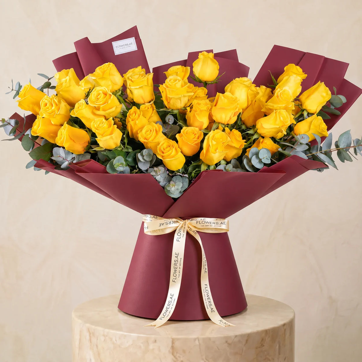50 Yellow Roses
