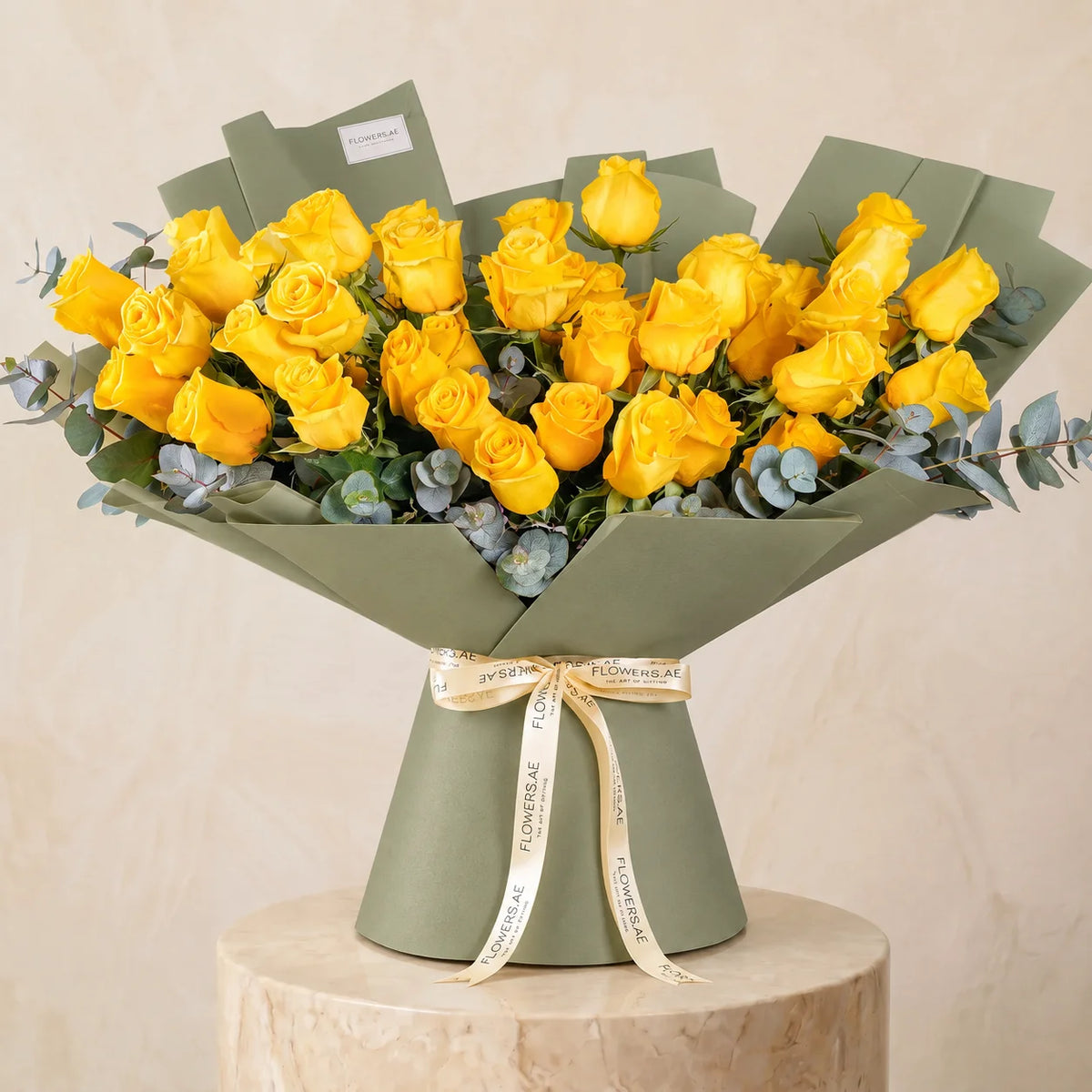 50 Yellow Roses