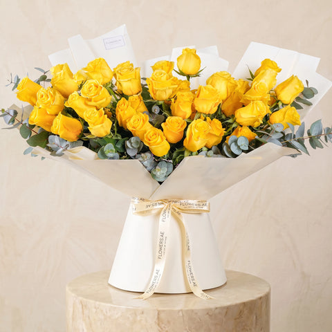 50 Yellow Roses