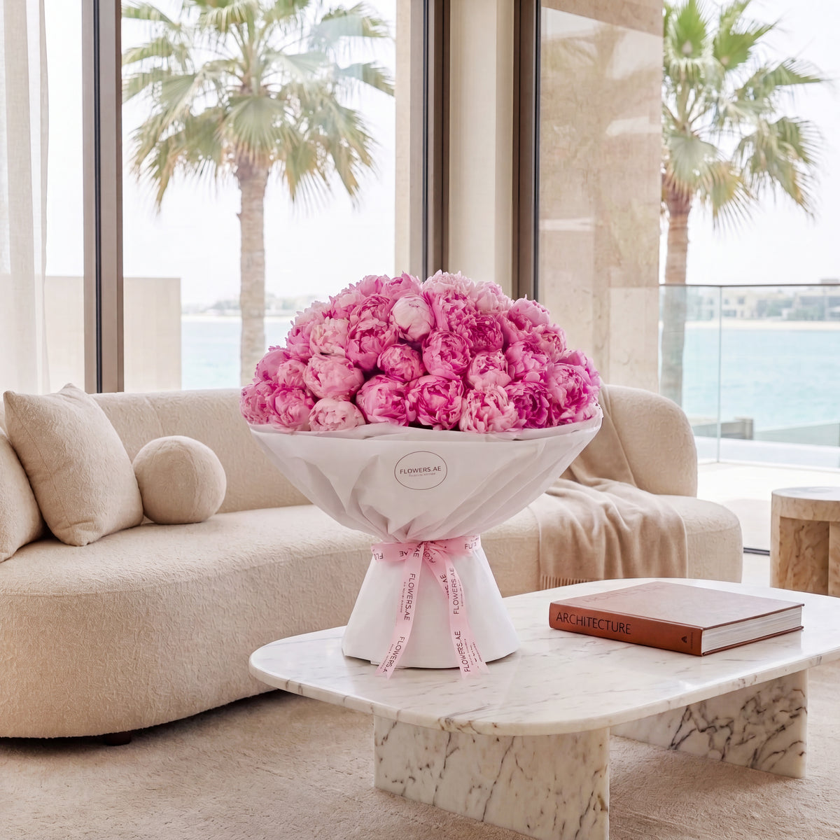 50 Pure Pink Peony