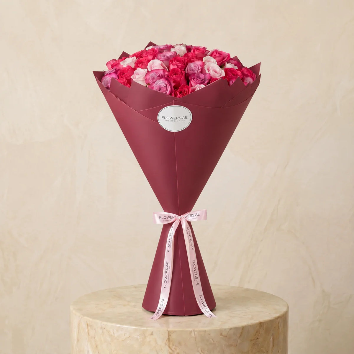 50 Blush Roses