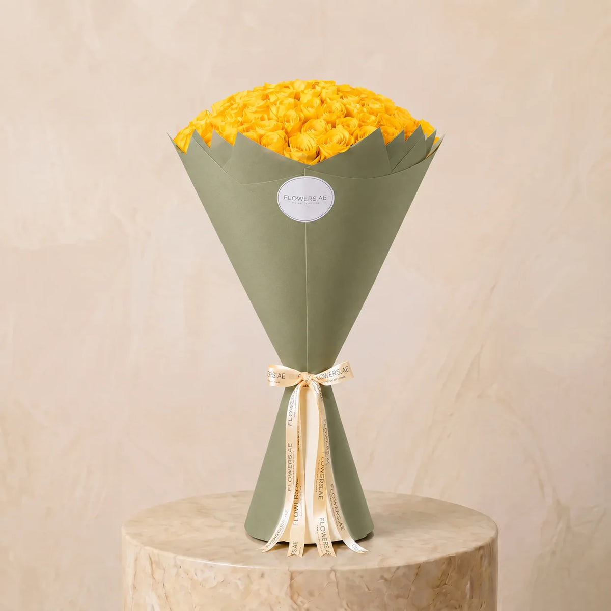 50 Yellow Roses