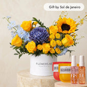 Petite Santorini Hatbox