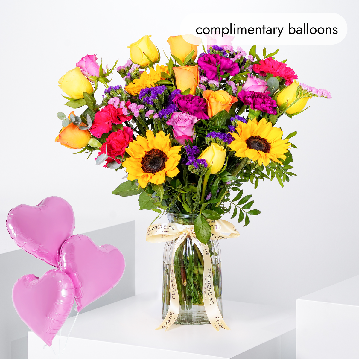 Vibrant Glass Vase