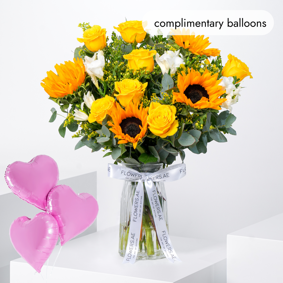 Sunshine Glass Vase