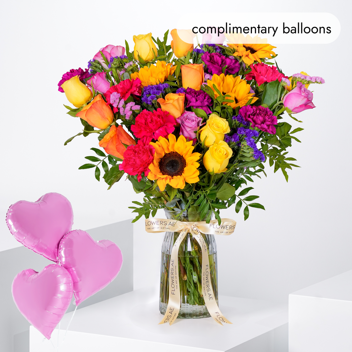 Vibrant Glass Vase