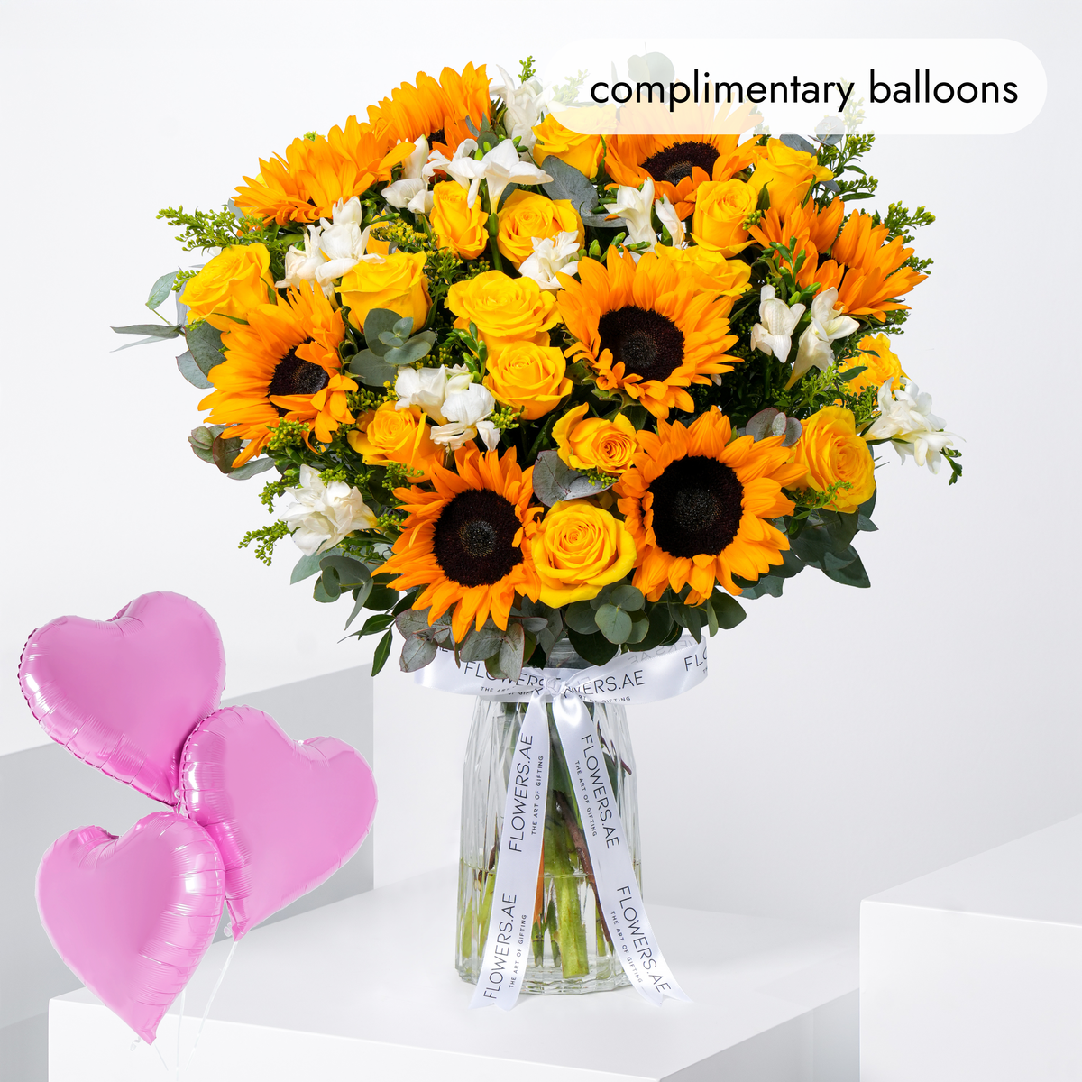 Sunshine Glass Vase