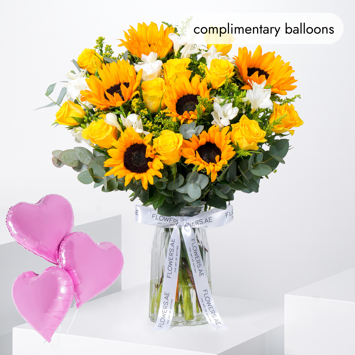 Sunshine Glass Vase