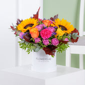 Petite Autumn Vibrant Hatbox