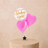 3 Baby Girl Balloon Set