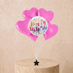6 Get Well Balloon Set
