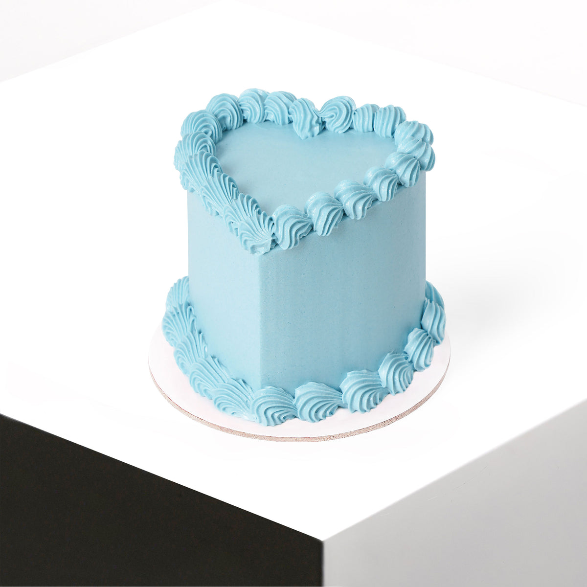 Birthday Petite Lavender Floral Hatbox (Cake Gift Set)