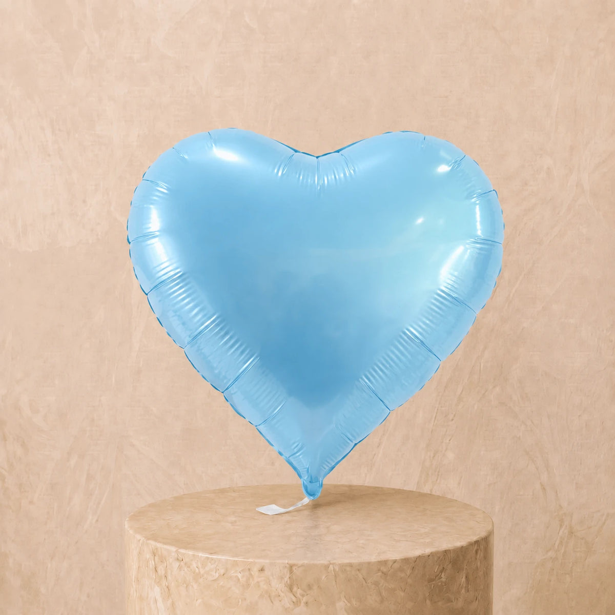 1 Light Blue Heart Balloon