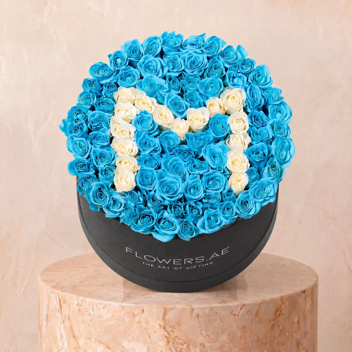 Welcome Back Tiffany Blue Letter Hatbox