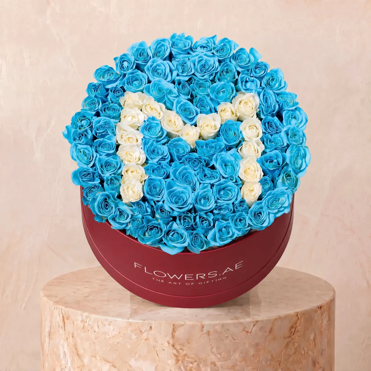 Welcome Back Tiffany Blue Letter Hatbox