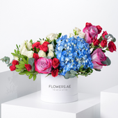 Petite Blue Florence Hatbox