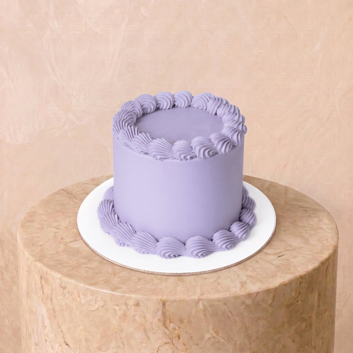 Birthday Petite Lilac Hatbox (Cake Gift Set)