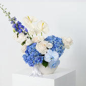 Elegant Blue Vase