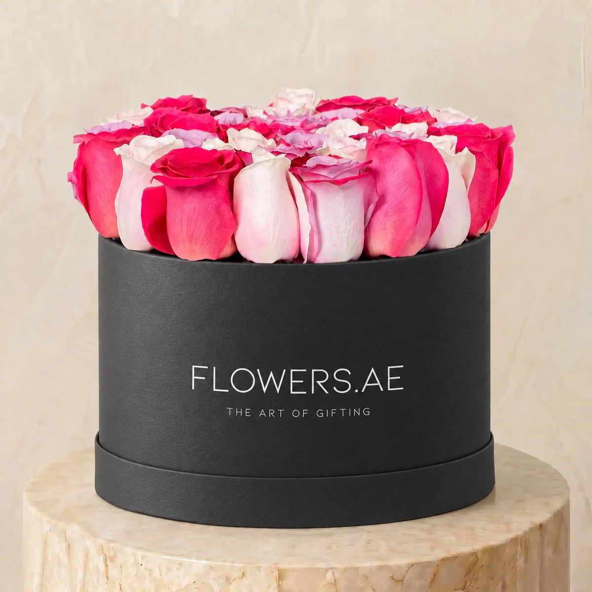 Blush Roses Hatbox