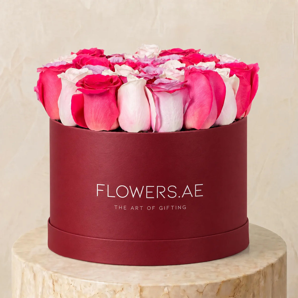 Blush Roses Hatbox