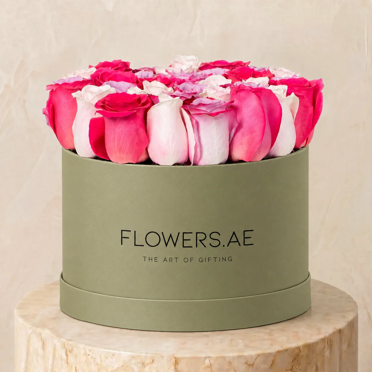 Blush Roses Hatbox