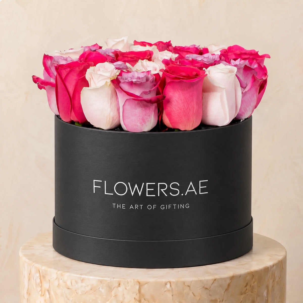 Blush Roses Hatbox