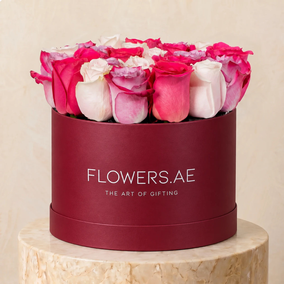 Blush Roses Hatbox