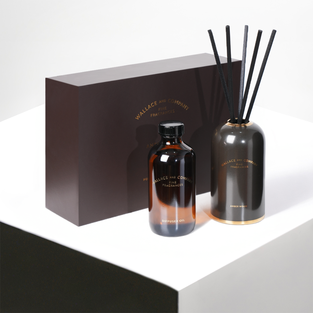 Amber Wood Reed Diffuser