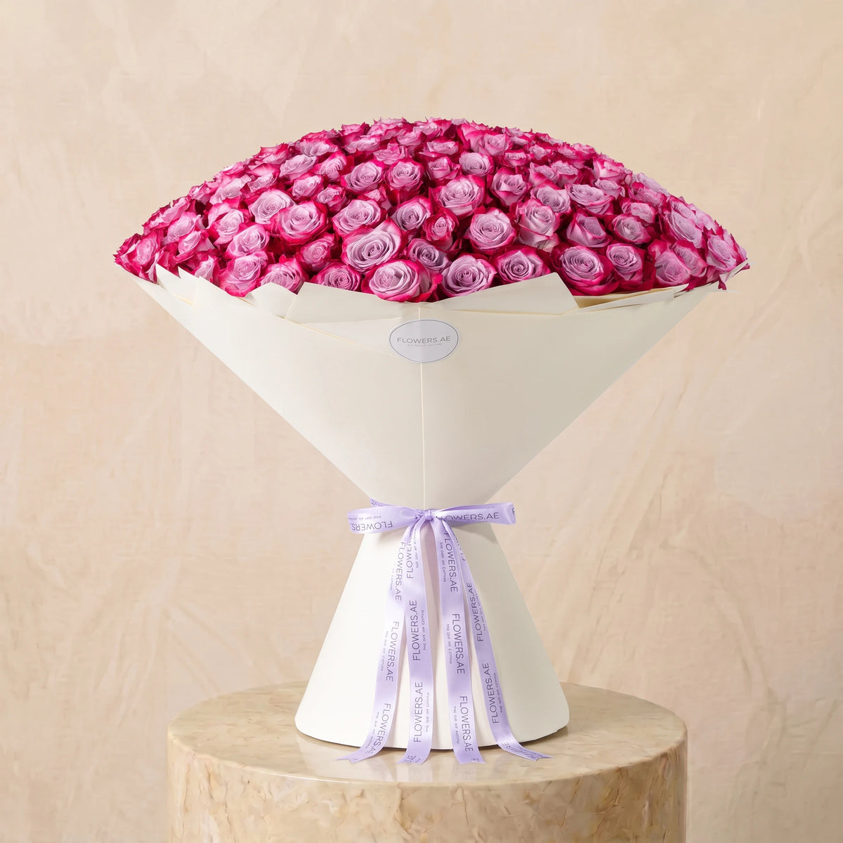 200 Purple Roses