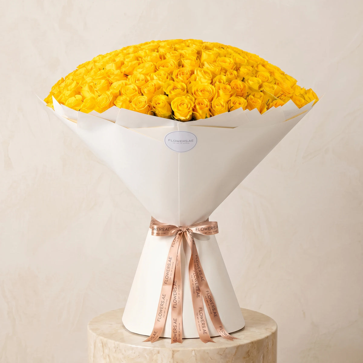 Get Well 200 Yellow Roses