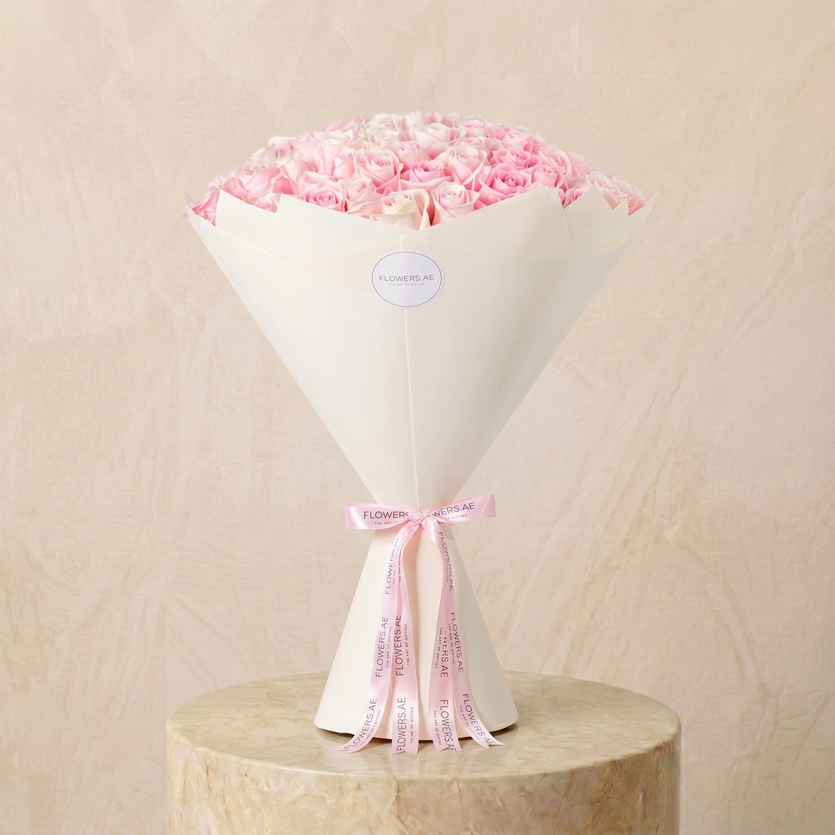 100 Pink Roses