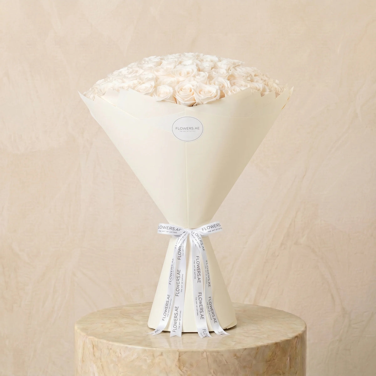 100 White Roses