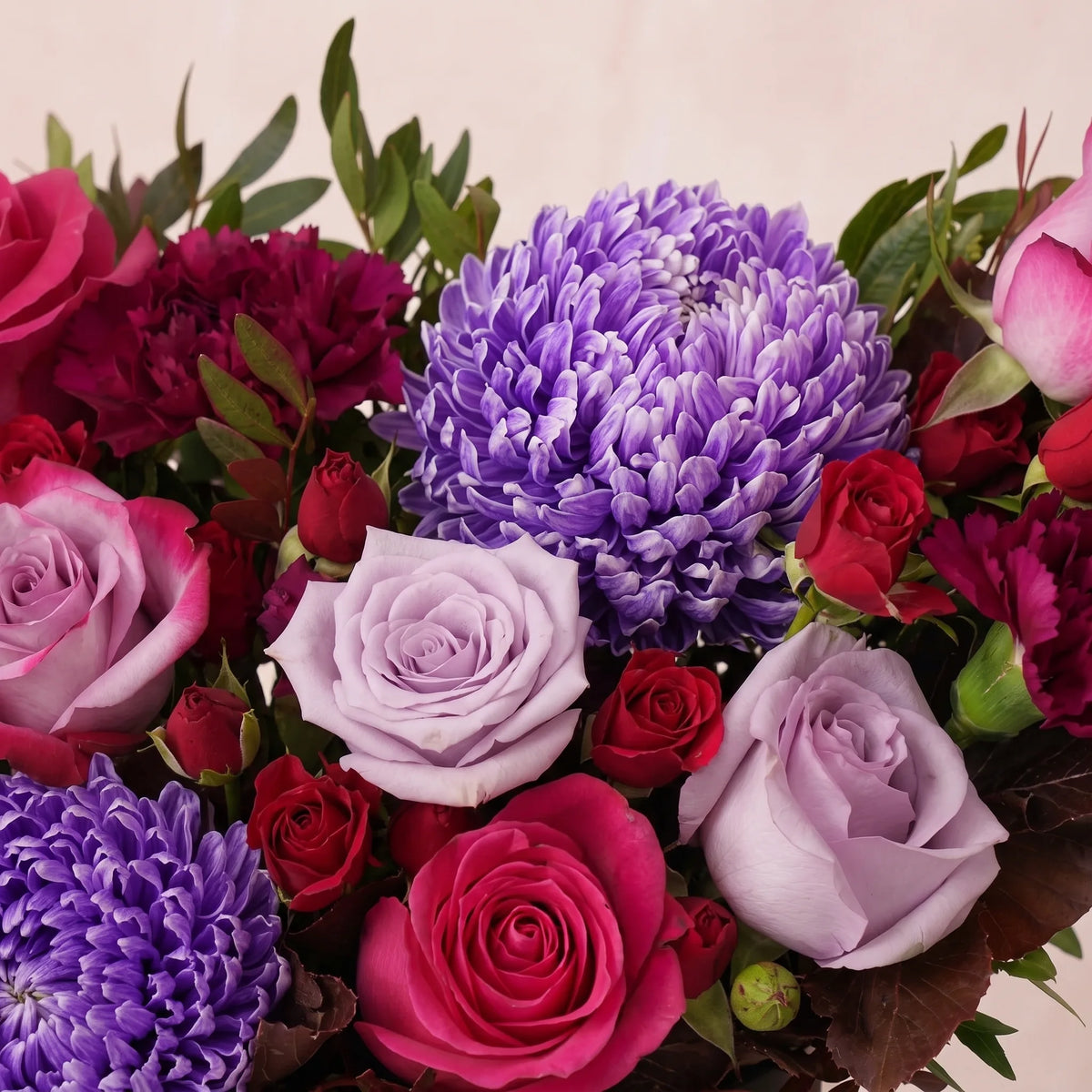 Plum Velvet Hatbox