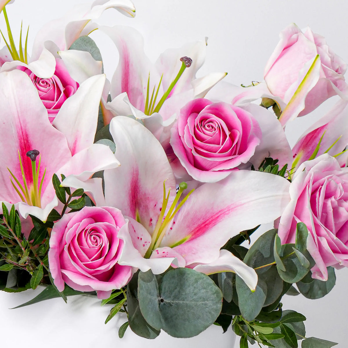 Congratulations Wonderfully Pink Hatbox