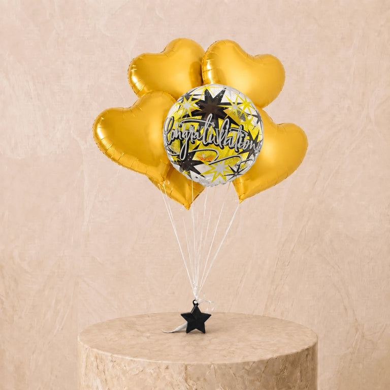 6 Congratulations Balloon Set