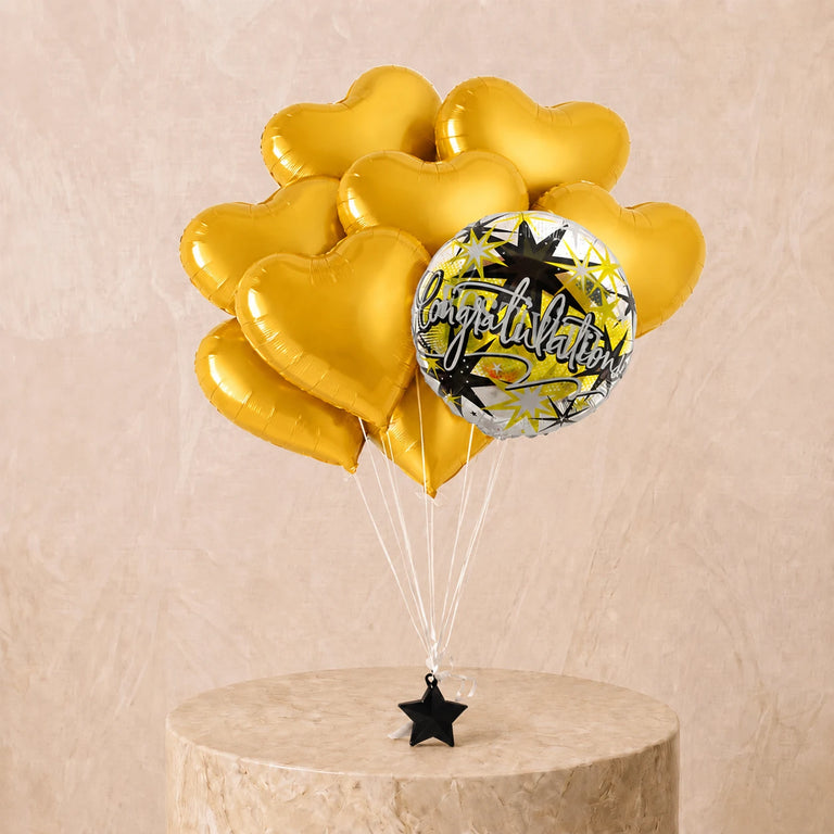 9 Congratulations Balloon Set