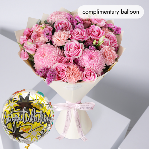 Congratulations Pink Delight Classic