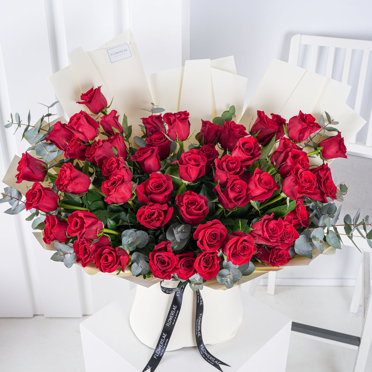 501 Red Roses 50 Red Roses - Flowers.ae