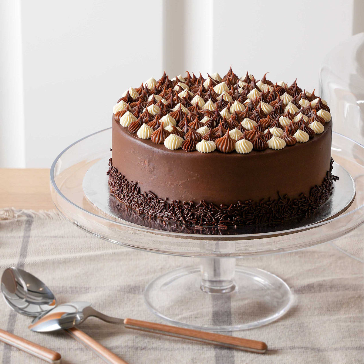 Nutella Ganache Cake