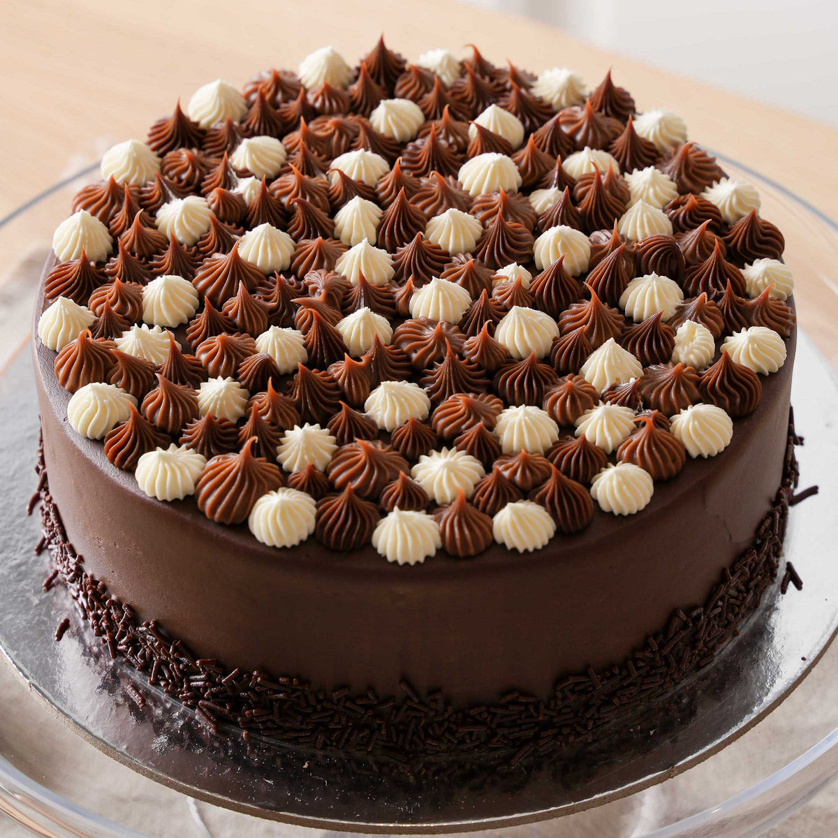 Nutella Ganache Cake