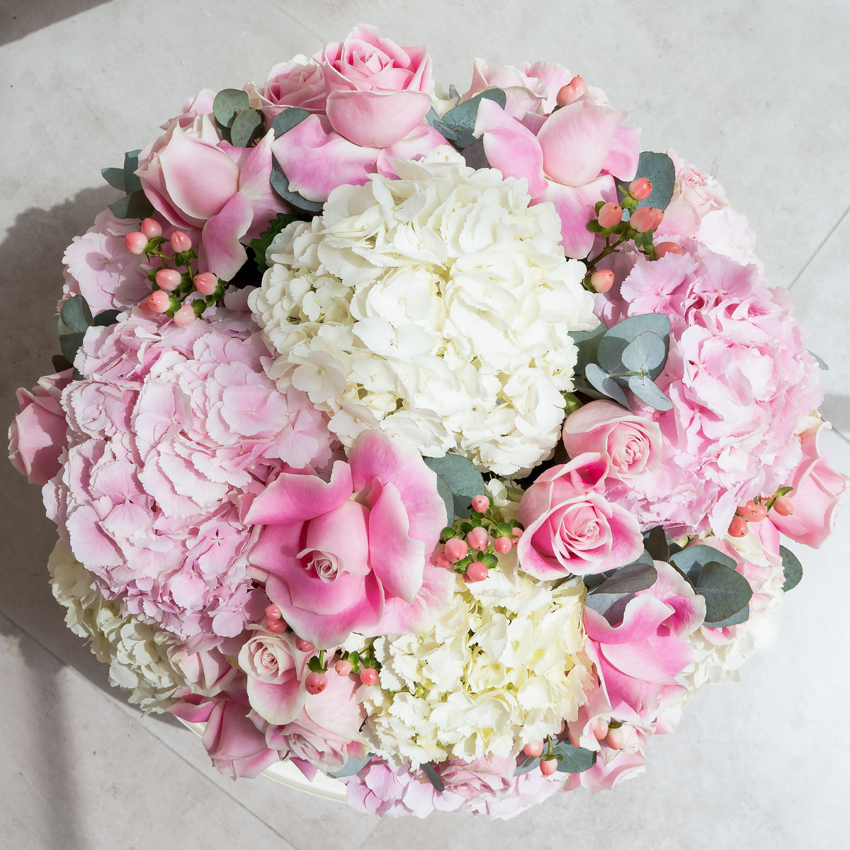 Heavenly Pinks Hatbox